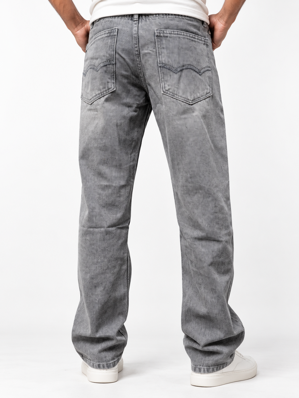 KLASSIC grey jeans article 101 detail